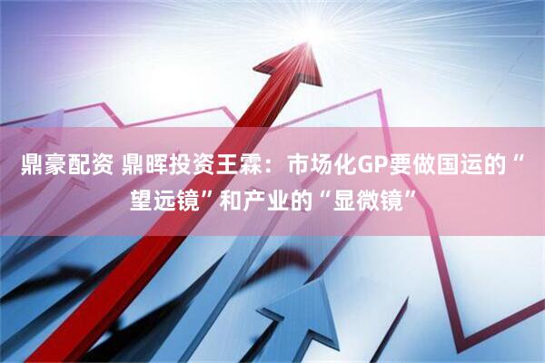 鼎豪配资 鼎晖投资王霖：市场化GP要做国运的“望远镜”和产业的“显微镜”